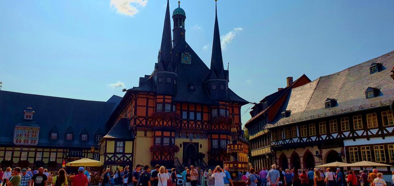 Ferienhaus Wernigerode "Am Schlossbuehel" 5 Schlafzimmer Esterno foto